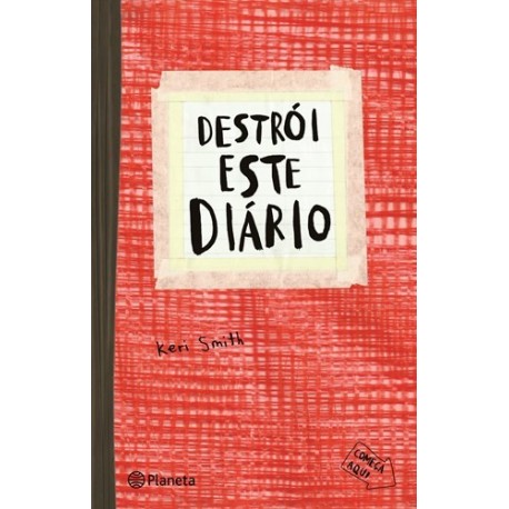 Destrói Este Diário - Capa Vermelha de Keri Smith
