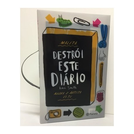 Destrói Este Diário Com Oferta De Maleta E Lápis de Keri Smith