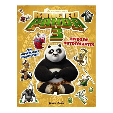 Kung Fu Panda 3 - Livro De Autocolantes de DreamWorks