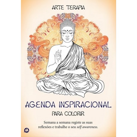 Agenda Inspiracional Buda Arte Terapia de Self Editora
