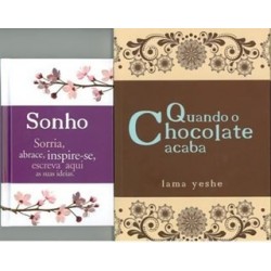Quando O Chocolate Acaba Com Oferta De Bloco De Notas de Lama Yeshe