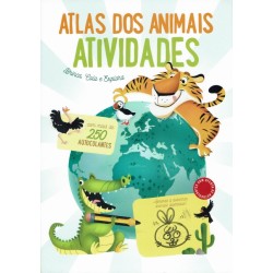 Atlas dos Animais - Brinca, cola e explora