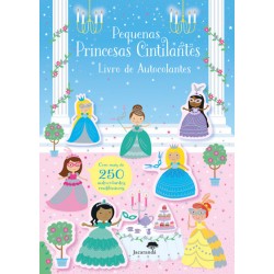 Pequenas Princesas Cintilantes - Livro de autocolantes