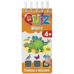 Quiz Mágico 4+ (capa cor de laranja)