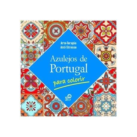 Azulejos De Portugal Para Colorir - Arte E Terapia de Self